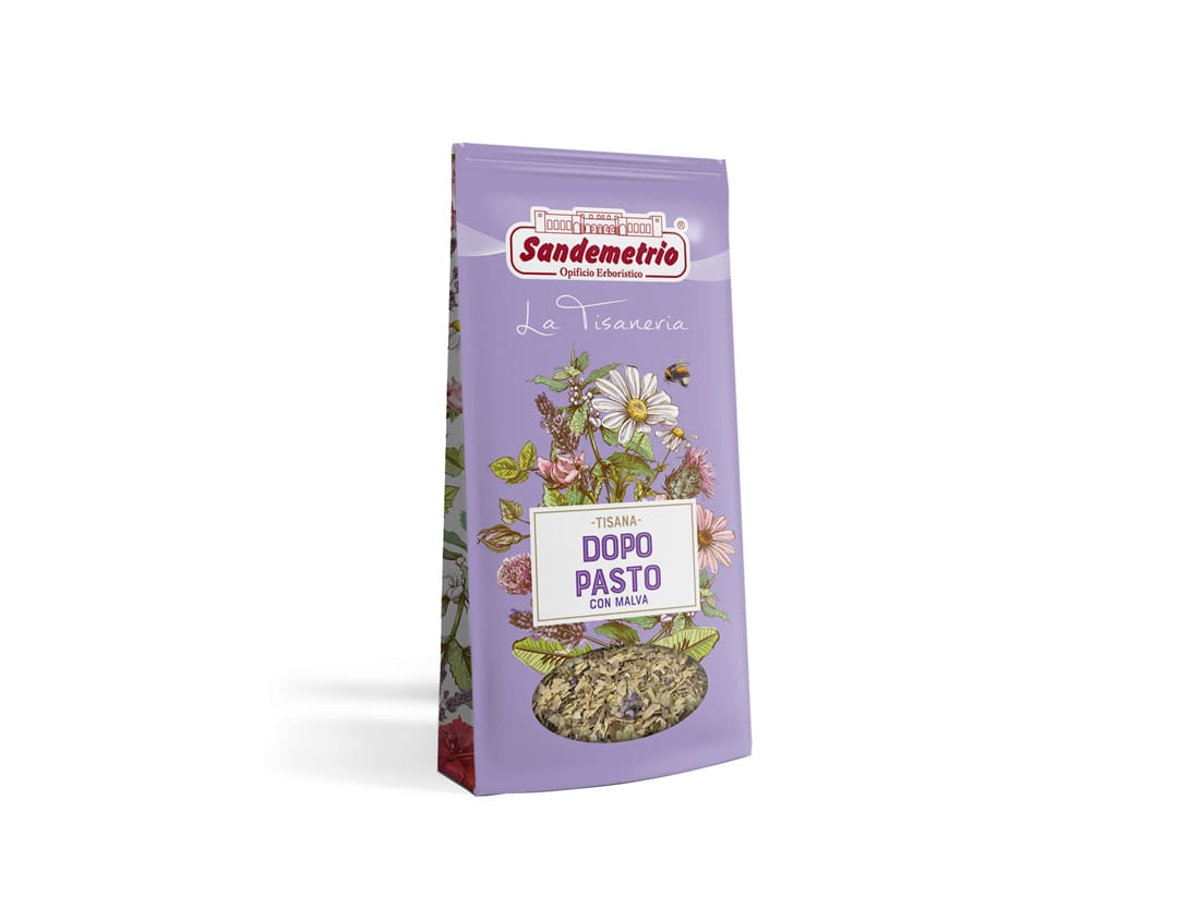 Tisana Dopo Pasto con Malva - Integratore Alimentare - 100g